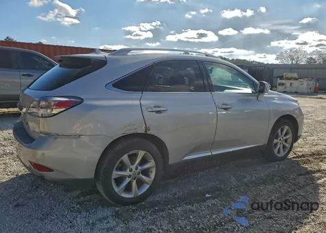 2010 Lexus Rx 350 z USA, uszkodzony, nr VIN 2T2ZK1BAXAC007764